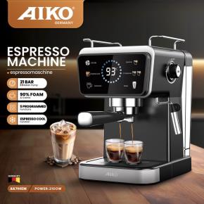 اسپرسوساز آیکو مدل AK700ES با پمپ ULKA ایتالیایی ۲۱ بار
